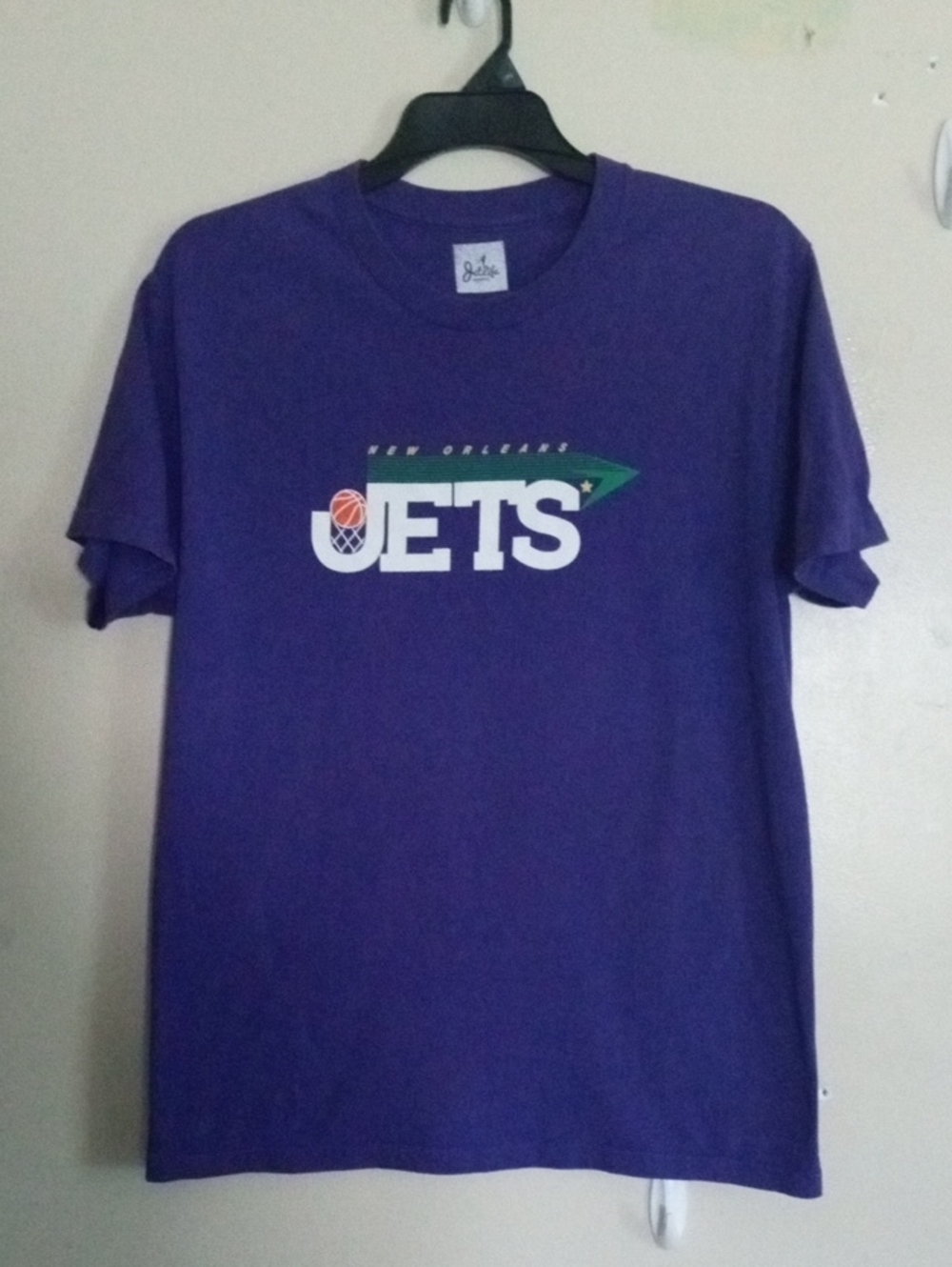Jet Life Apparel Curren$y New Orleans LSU Graphic Tee Large